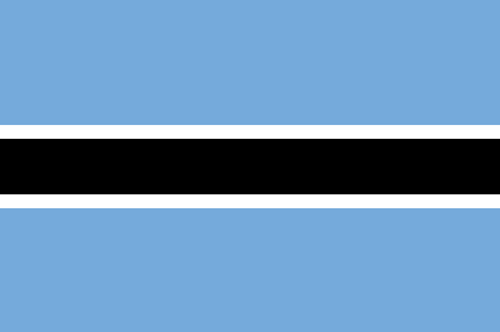Botswana flag small
