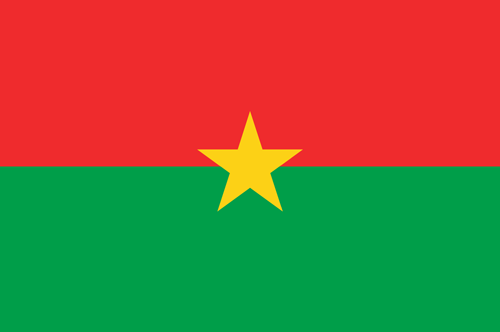 Burkina faso flag small