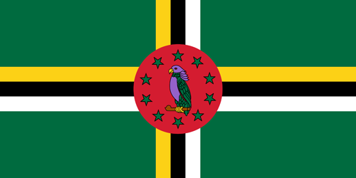 Dominica flag small