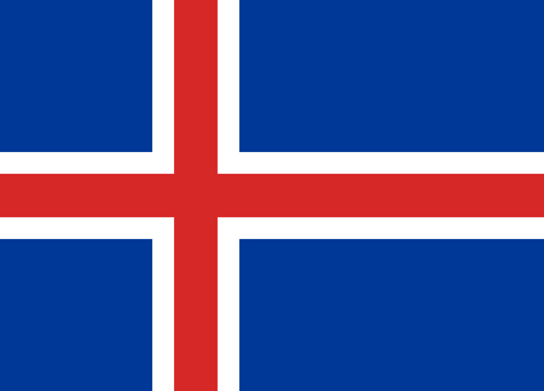 Iceland flag small