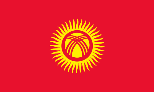 Kyrgyzstan flag small