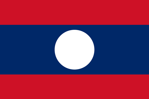 Laos flag small