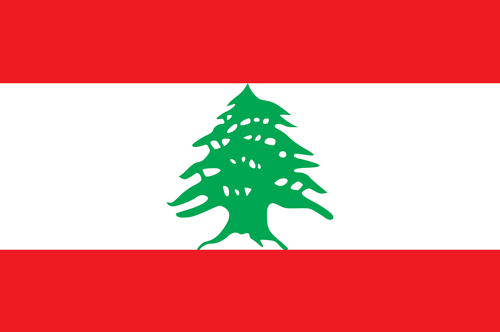 Lebanon flag small