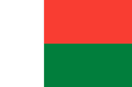Madagascar flag small