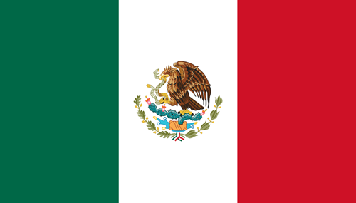 Mexico flag small