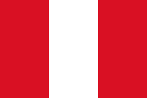 Peru flag small