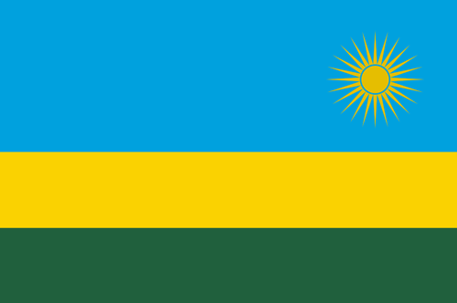 Rwanda flag small