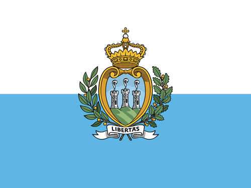 San marino flag small