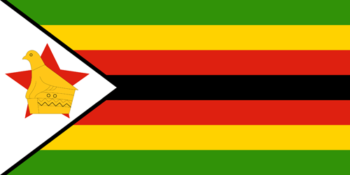 Zimbabwe flag small