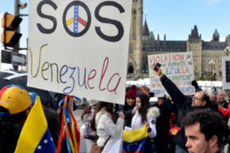 Venezuela demo Ottawa