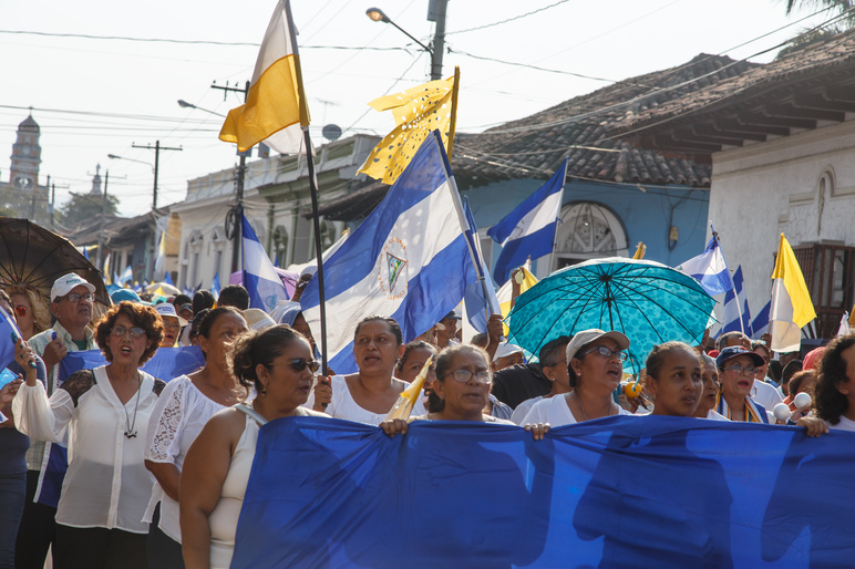 Nicaragua demo socialrights shutterstock 1089844454