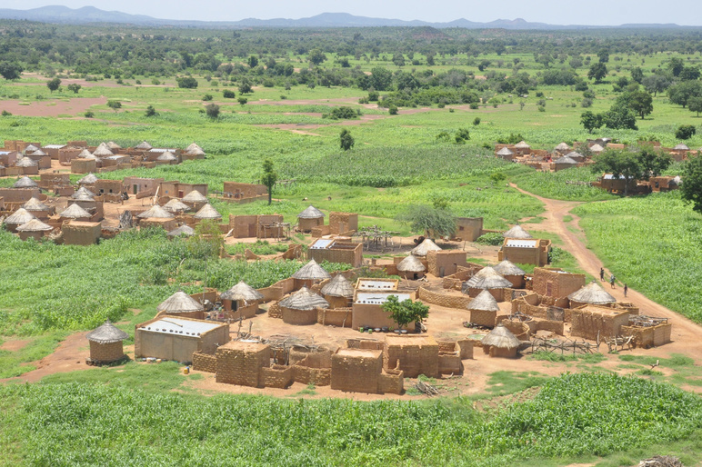 Burkina Faso village shutterstock 2011795190