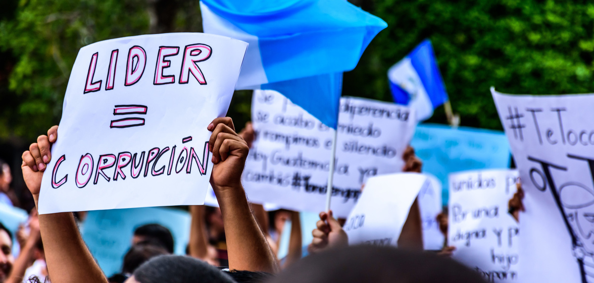 Guatemala anticorruption protest 2015 Shutterstock 330406763