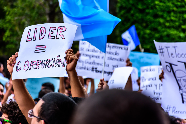 Guatemala anticorruption protest 2015 Shutterstock 330406763
