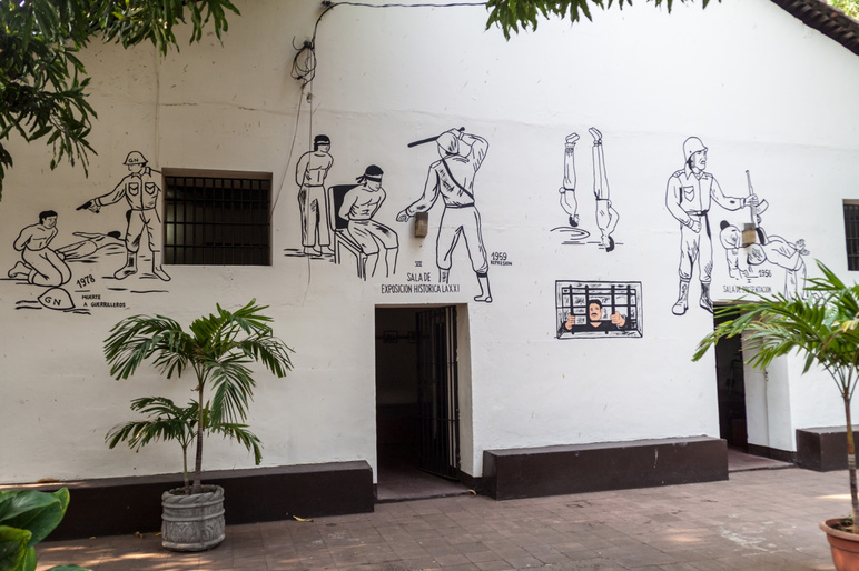 Murales en el Museo de Leyendas y Tradiciones en León,Nicaragua
