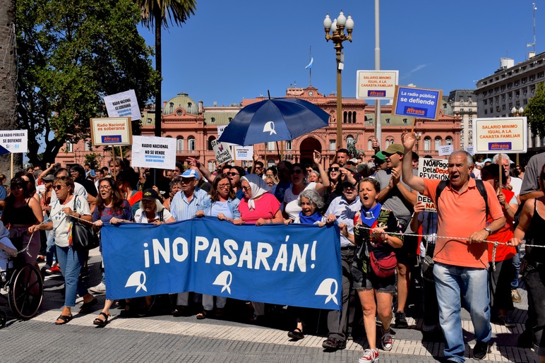 Madres de la Plaza de Mayo Argentina shutterstock 2411853965