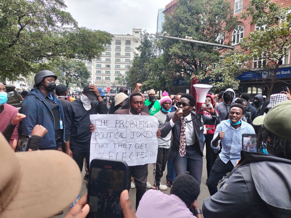 Kenya June 2024 protests shutterstock 2478192113