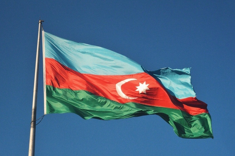 Azerbaijan flag Hikmat Gafarzada unsplash