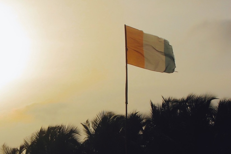 Cote d'ivoire drapeau
