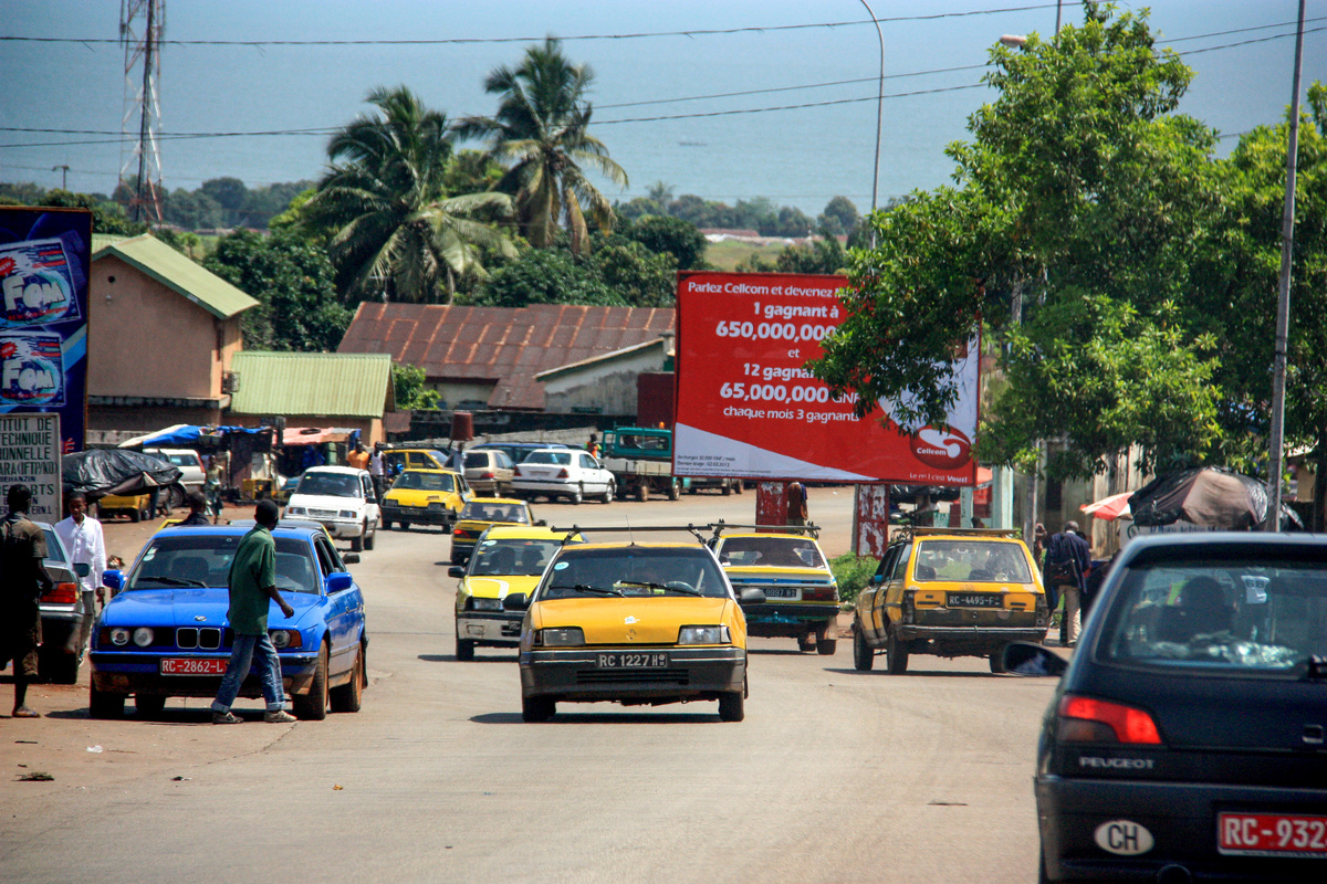 Street view of Conakry shutterstock 1665216391