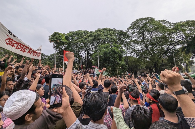 Protest in Bangladesh 11