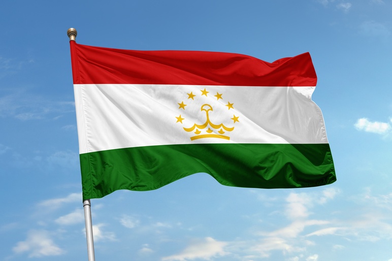 Tayikistán flag