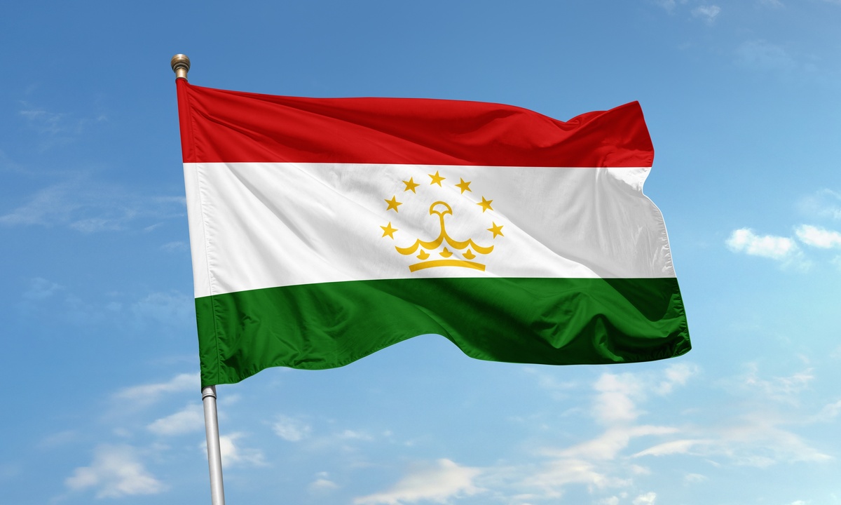 Tayikistán flag